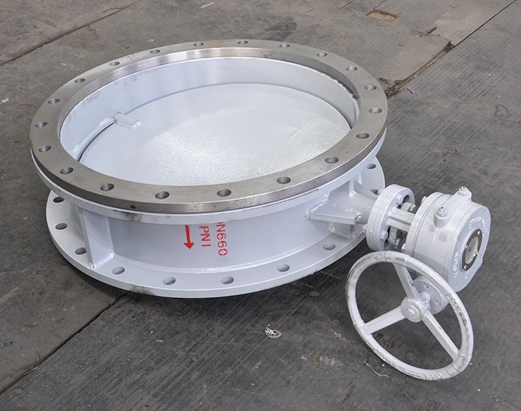carbon steel fan smoke gas air butterfly damper valve