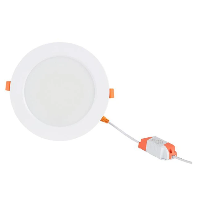 
6 inch Factory supply new hotel recessed wholesale lampu luces 6W 9W 12W 18W round smd led ultra slim ceiling light downlights 