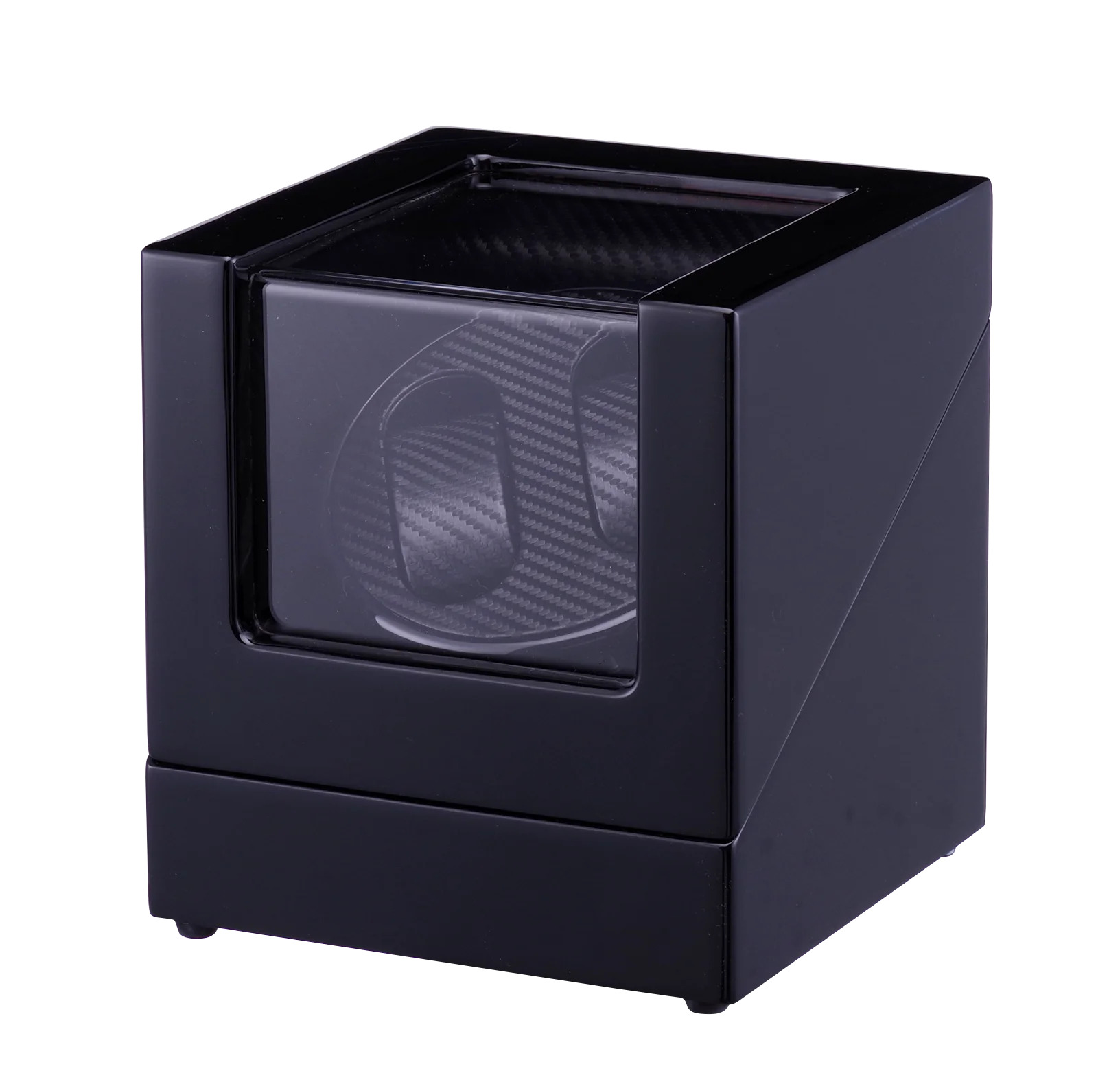 Wooden Automatic watch winder box case safe watch shaker  4 mode direction control 2 slot with open-stop,AC/BATTERY drive