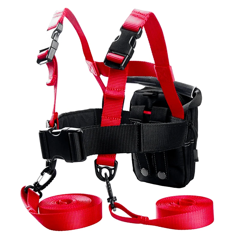 Gacent Factory Customizable Sewing Quality Sport Nylon Webbing for Snow Teaching Kids Ski Safely Harness with Extended Strap