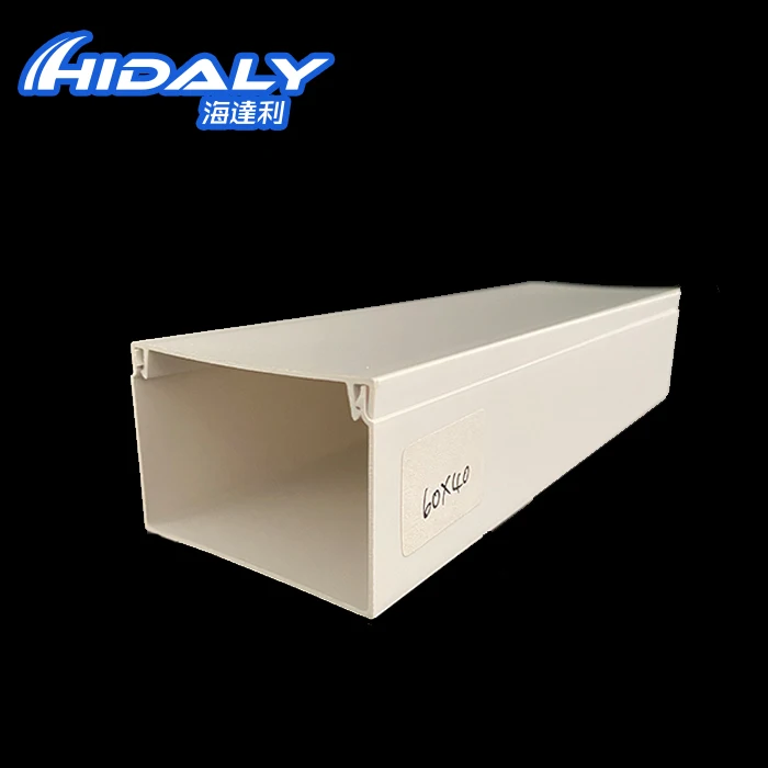 Foshan Lvzhike хорошая изоляция ПВХ Белая стена Canaleta кабельная крышка 20*10 12*12 25*16 25*25