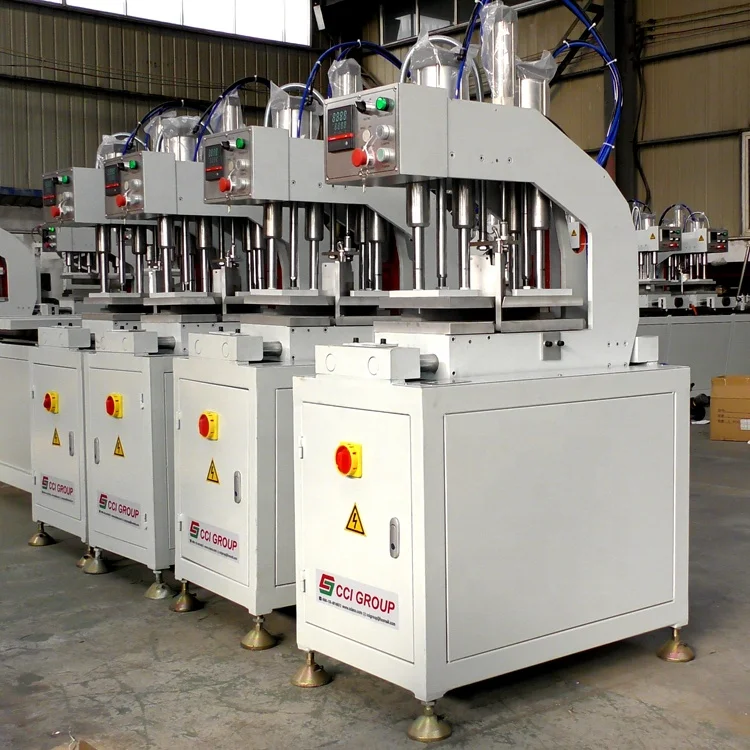 Maquina De Solda em PVC UPVC Window Making Machine Double Head Welding Machine for Welding PVC Windows and Doors