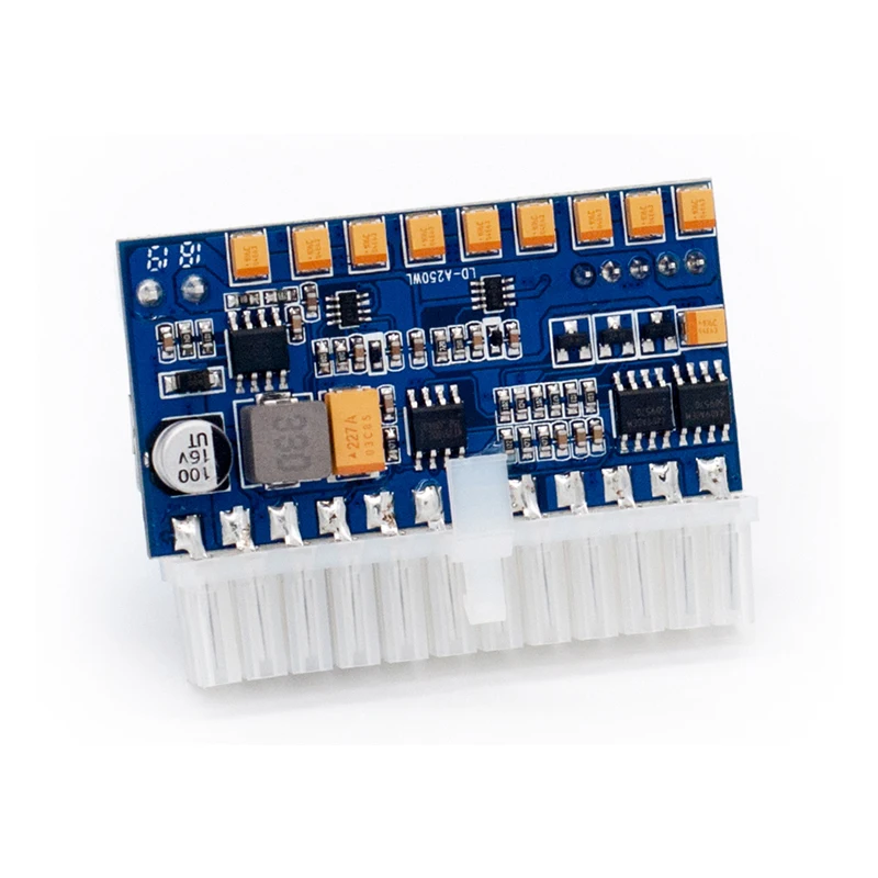 RGeek 24-контактный разъем постоянного тока 12 В 250 Вт Pico PSU для Mini ITX ATX