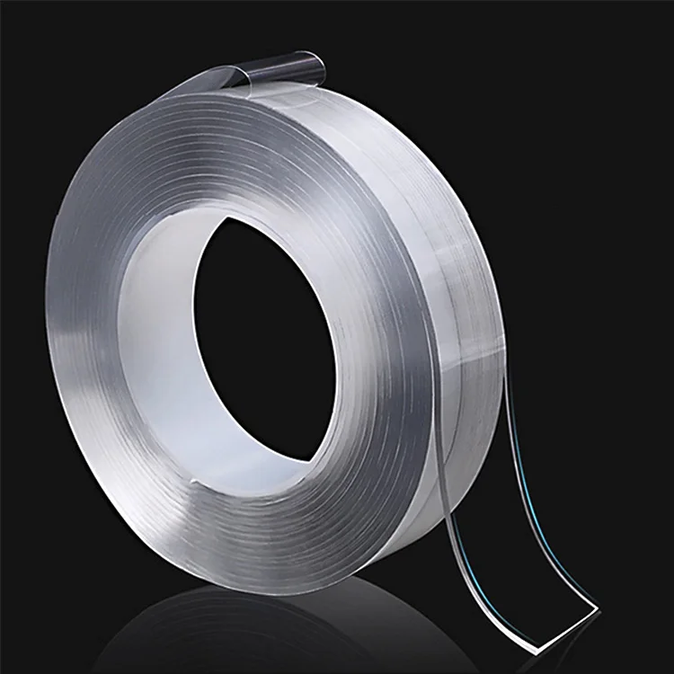 Double Sided Washable Adhesive Tape Multifunctional Removable Transparent Grip Tape Free Sample Nano Tape