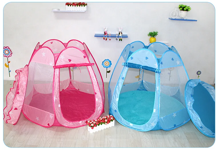 
Prince Princess Easy Folding pop Up Child indoor Play Tent House Kids toy Tent 
