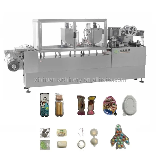 Serviceable cow milk butter liquid blister packing machine