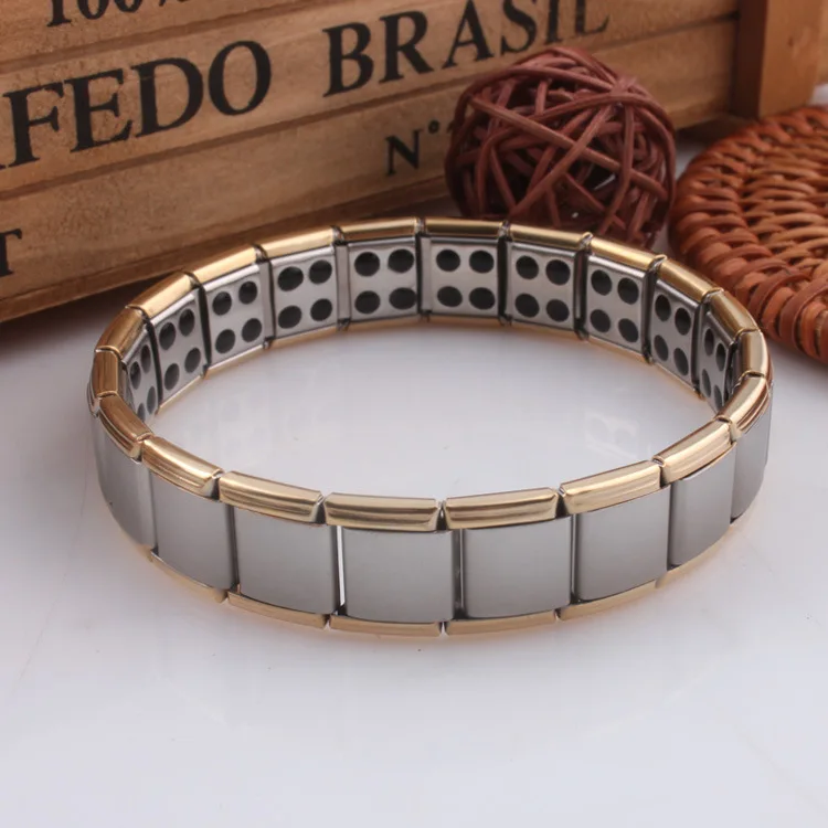 CX31 Balry European and American fashion jewelry popular titanium steel bracelet Stainless steel Mens Magnetic Therapy Bracelet