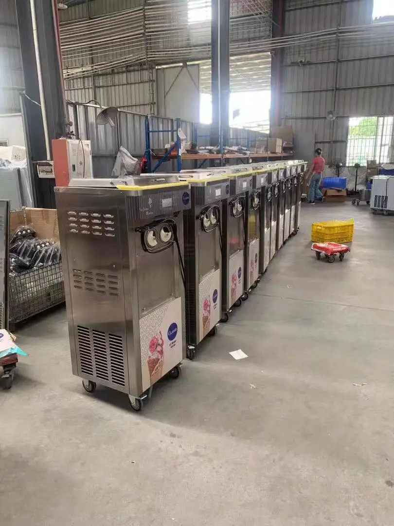 Commercial KFC fast food catering restaurants soft ice cream cart machine