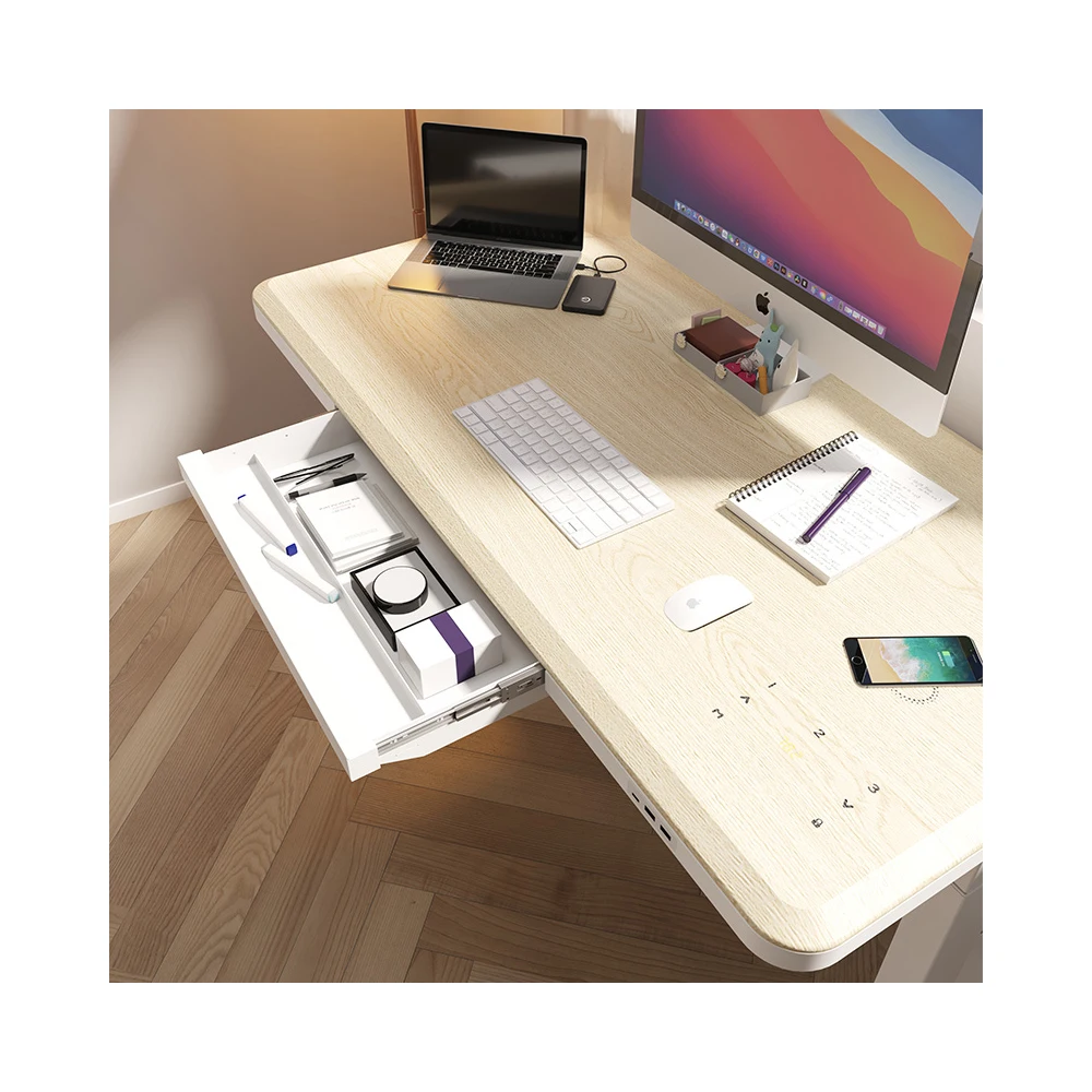 Classic Custom Electric Sit Stand Up Lift Table Frame Up And Down Single and double motor Double Column Adjustable Desk