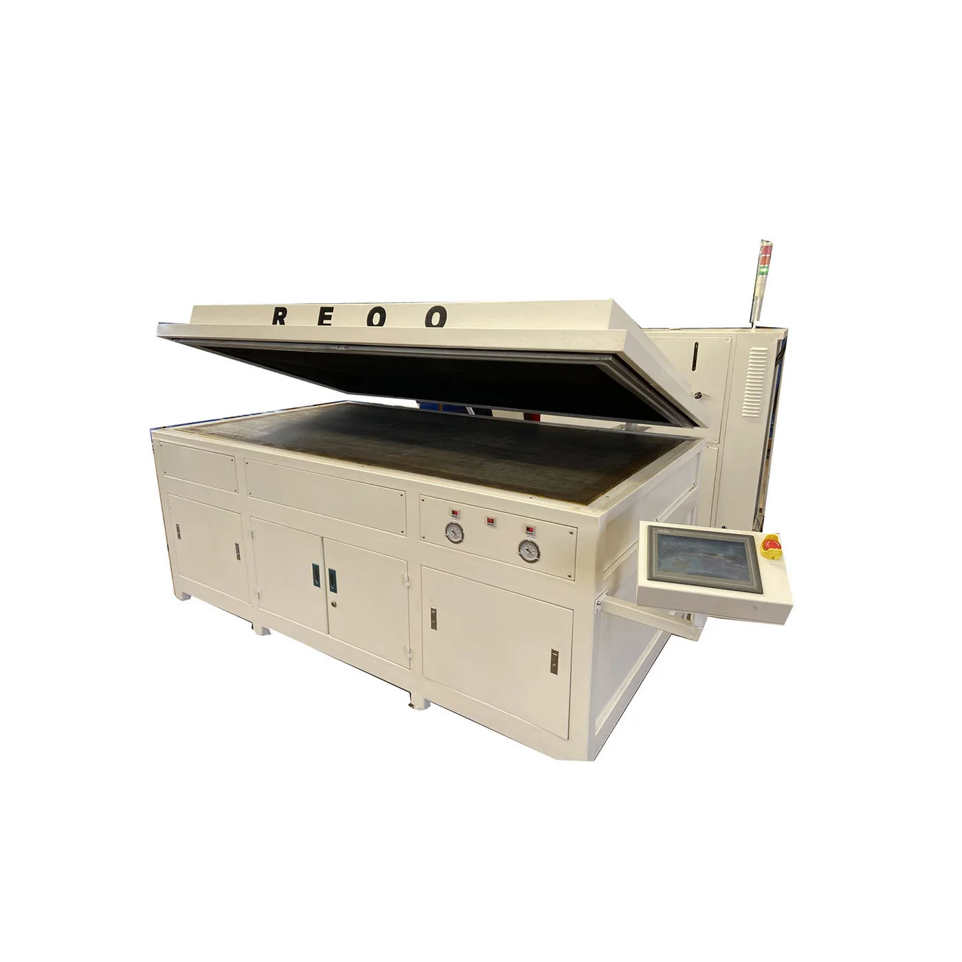 REOO Easy operation 2200*1100  2200*2200  500*500 size Semi automatic solar panel laminating machine