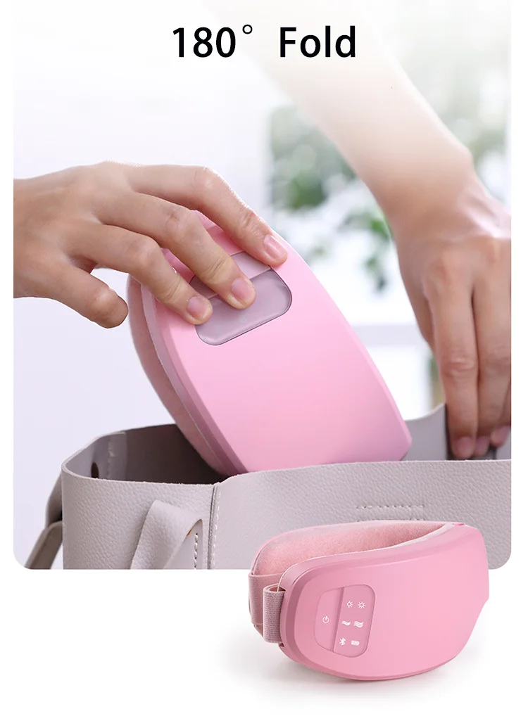 Smart electric eye Massager hot compress massage heat reye massager phototherapy Device