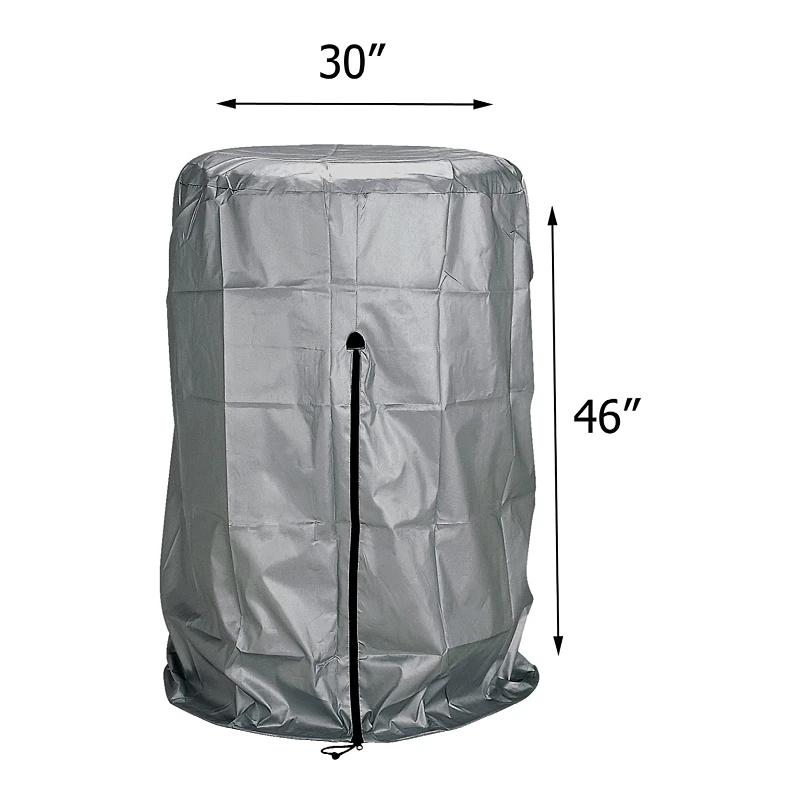 Solid reputation Foldable Spare Waterproof Wheel Cover Storage Bag 170T polyester with handle