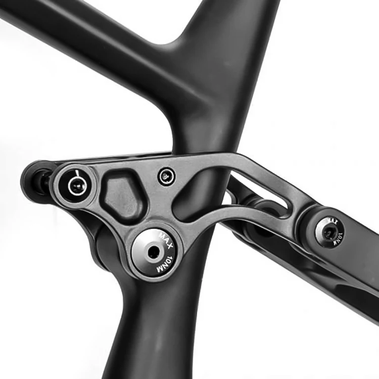 Bafang Ultra Mid Drive 1000W Carbon Fiber Full Suspension E Bike Electric Bicycle Frame With Motor Set