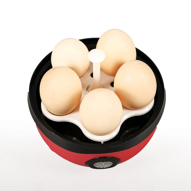 Multifunction Mini Eggs Boiler 6 Eggs Capacity Electric Egg Cooker with Tray
