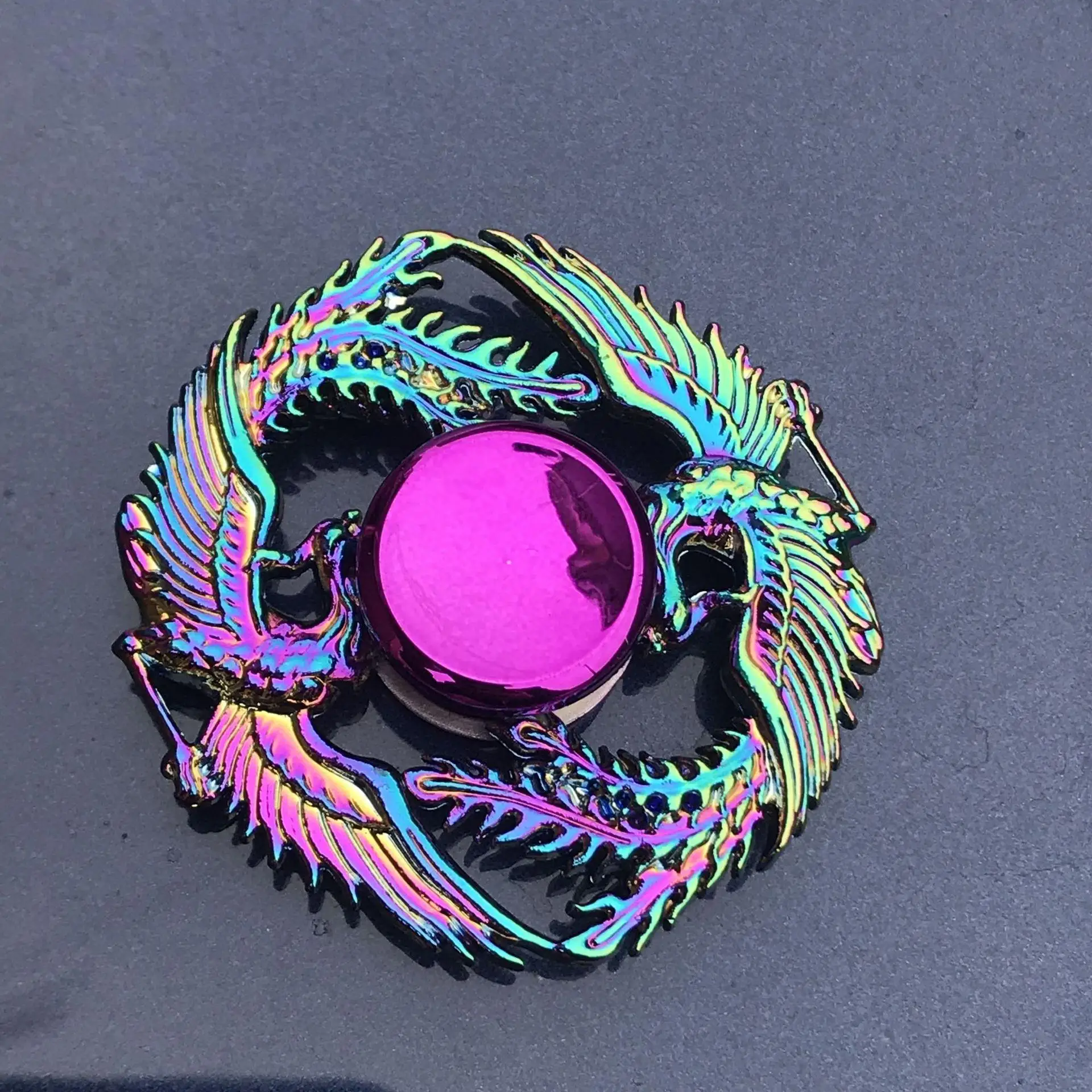 Milti-color Animals Zinc Alloy Metal flying fidget spinner fidget spinner metal bearing edc finger Spinner Hand relieves stress