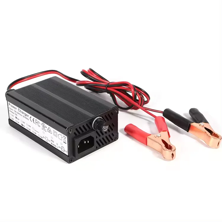 Factory 29.2V 10A Battery Charger With Oled Digital Display For 8S 25.6V Lifepo4 Battery 24V Lifepo4 Battery Charger