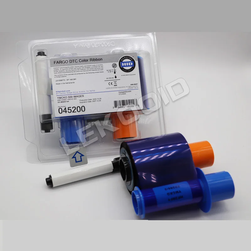 Цветная лента HID fargo DTC4500 DTC4500e YMCKO 045200 цветная