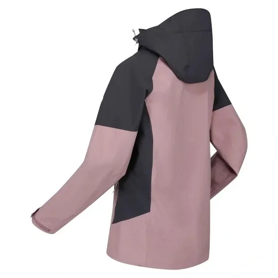 Women Waterproof and Breathable Recycled Fabric Jacket with Hood