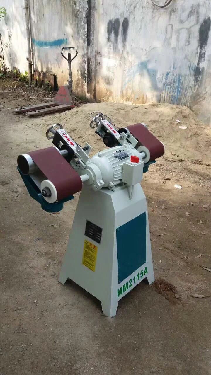 MM2115A woodworking horizontal  sponge roller belt Sander