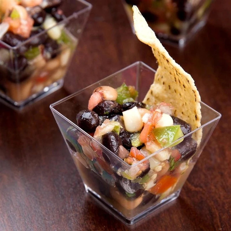 Ruizhuo Wholesale Custom clear Cake box transparent tiramisu container PET PS 150ml Disposable Plastic Dessert cups