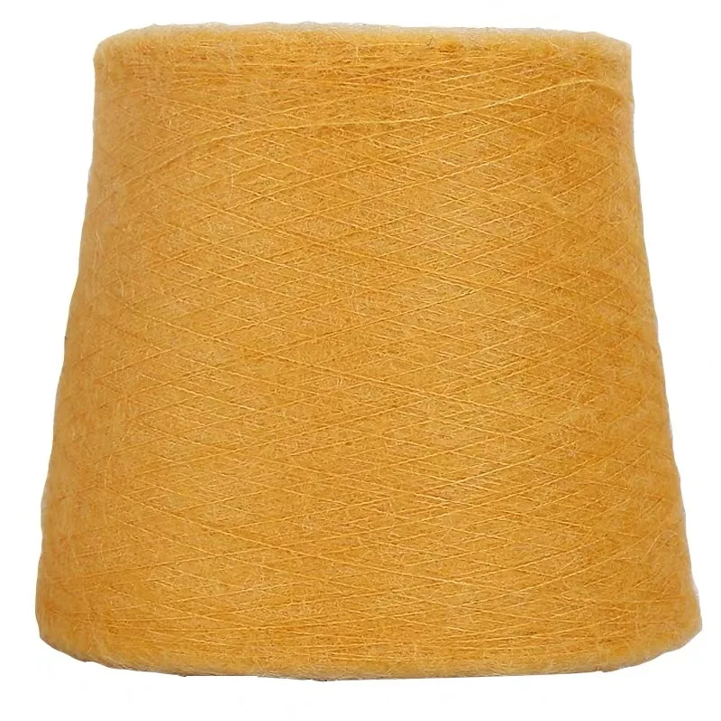 Hand-knitted Wool Yarn Colorful Alpaca Mohair Rough Wool Rod needle knitting yarn scarf coat line DIY Sweater Scarf Thread