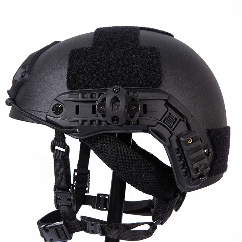 Black Protection level 3A FAST UHMWPE Helmet