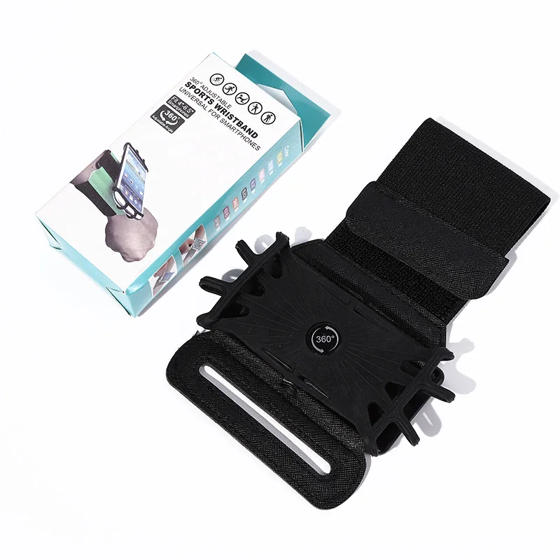 2022 New Creative Tpu Rotatable Sports Arm Band Running Mobile Phone Arm Bag