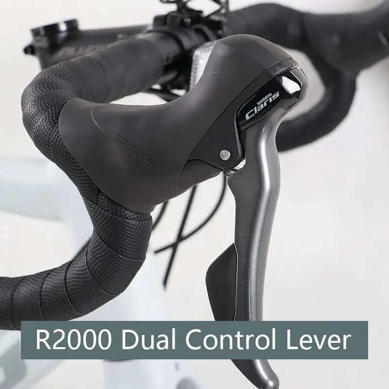 ALVAS CROSS COMP Road Bicycle R2000 2*8 speed Aluminum Alloy Line Pulling Disc Brake Leisure cycling men women student 700C