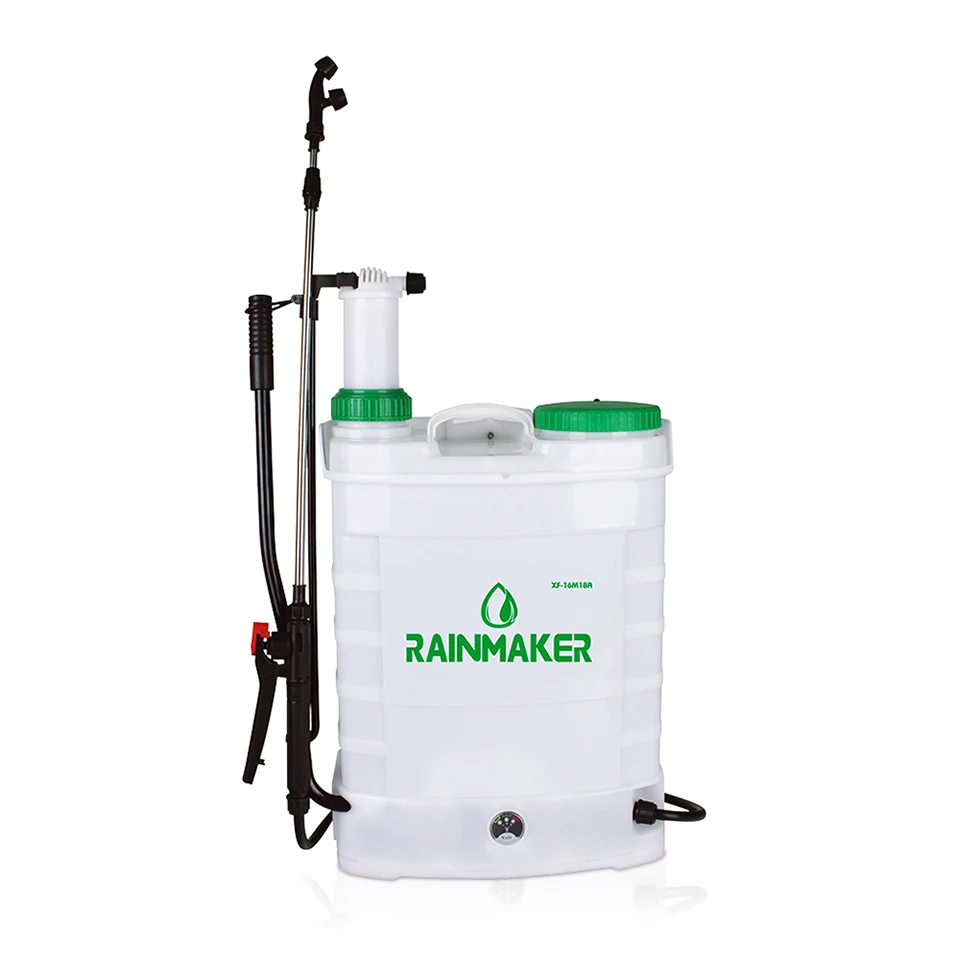 2 in 1 16l rechargeable backpack knapsack battery powered sprayer