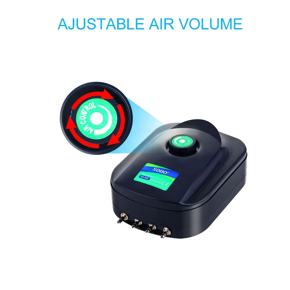 Wholesale Cheap Aquarium Air Pump Oxygen Air Pump For Fish Tank Mini Oxygen Pump Aquarium Accessories Ac