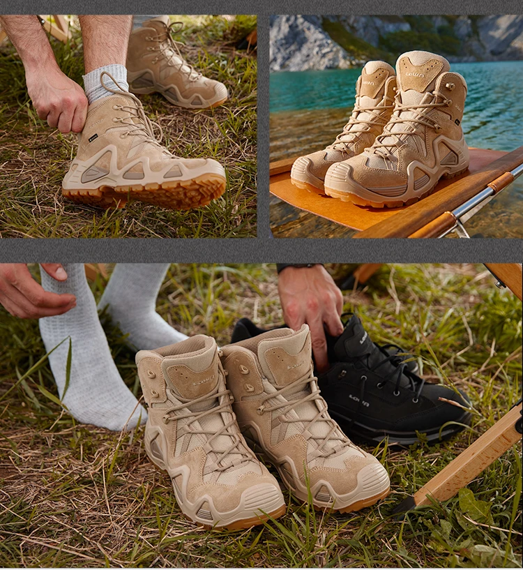 Warm and cotton climbing shoes Outdoor boots Factory spot European tactical boots lowa tactical boots