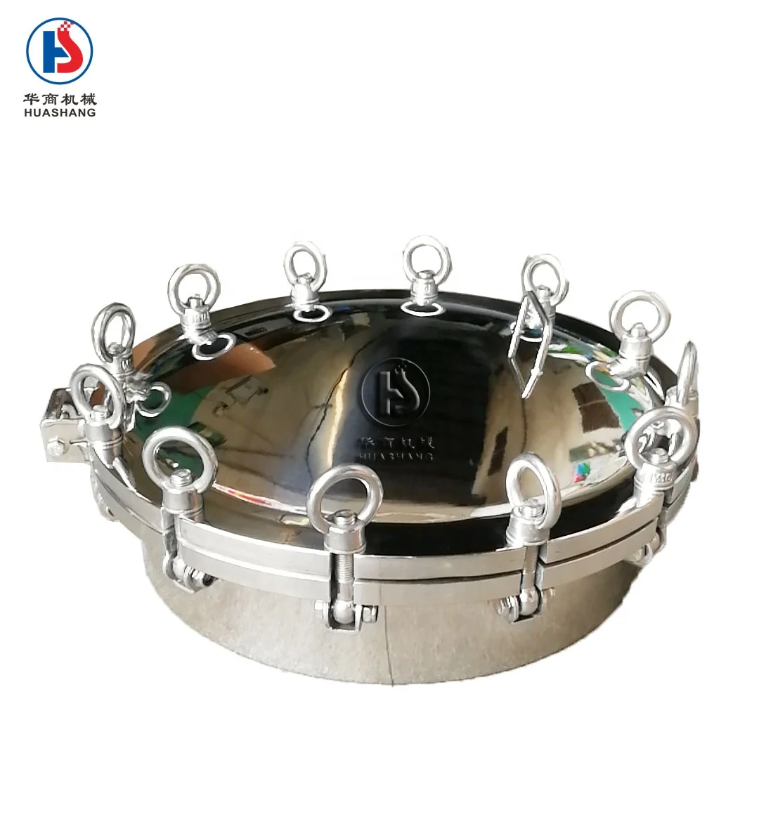 High Quality Stainless Steel Round Pressure Manway For Tank Manhole Cover