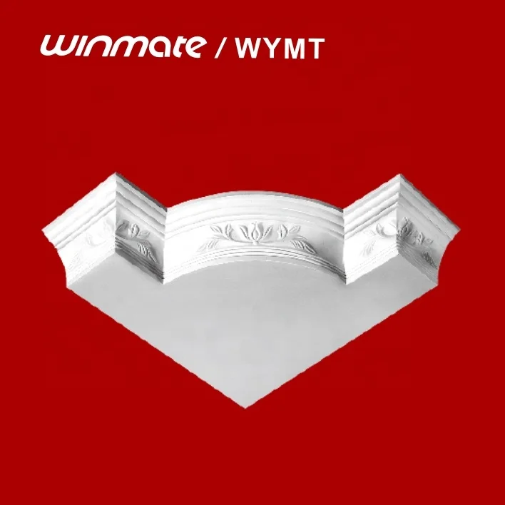 New product launch professional factory supply high quality beautiful decorative gypsum plaster corbel