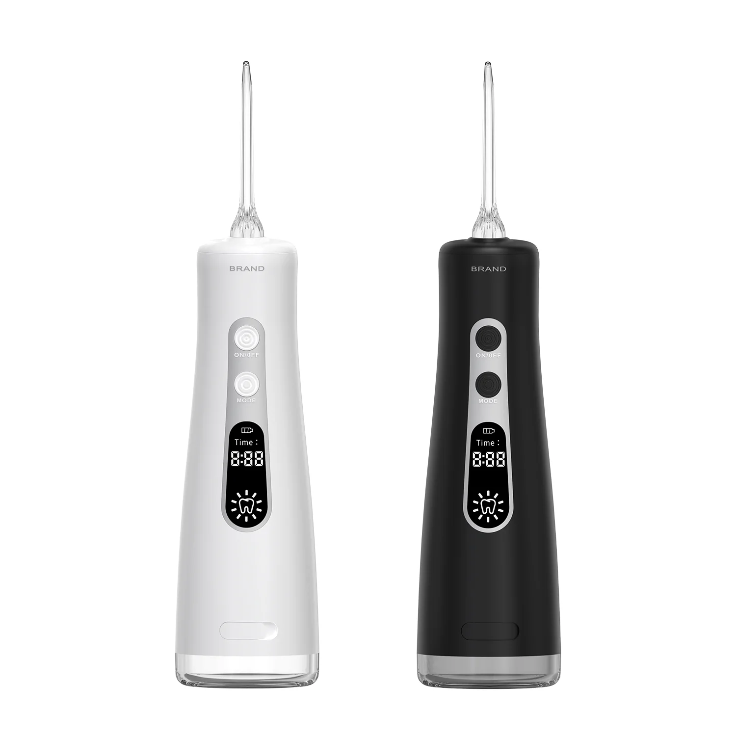 LCD Display Portable Rechargeable Water Teeth Floss Oral Hygeine Type C 350ml Teeth Water Floss