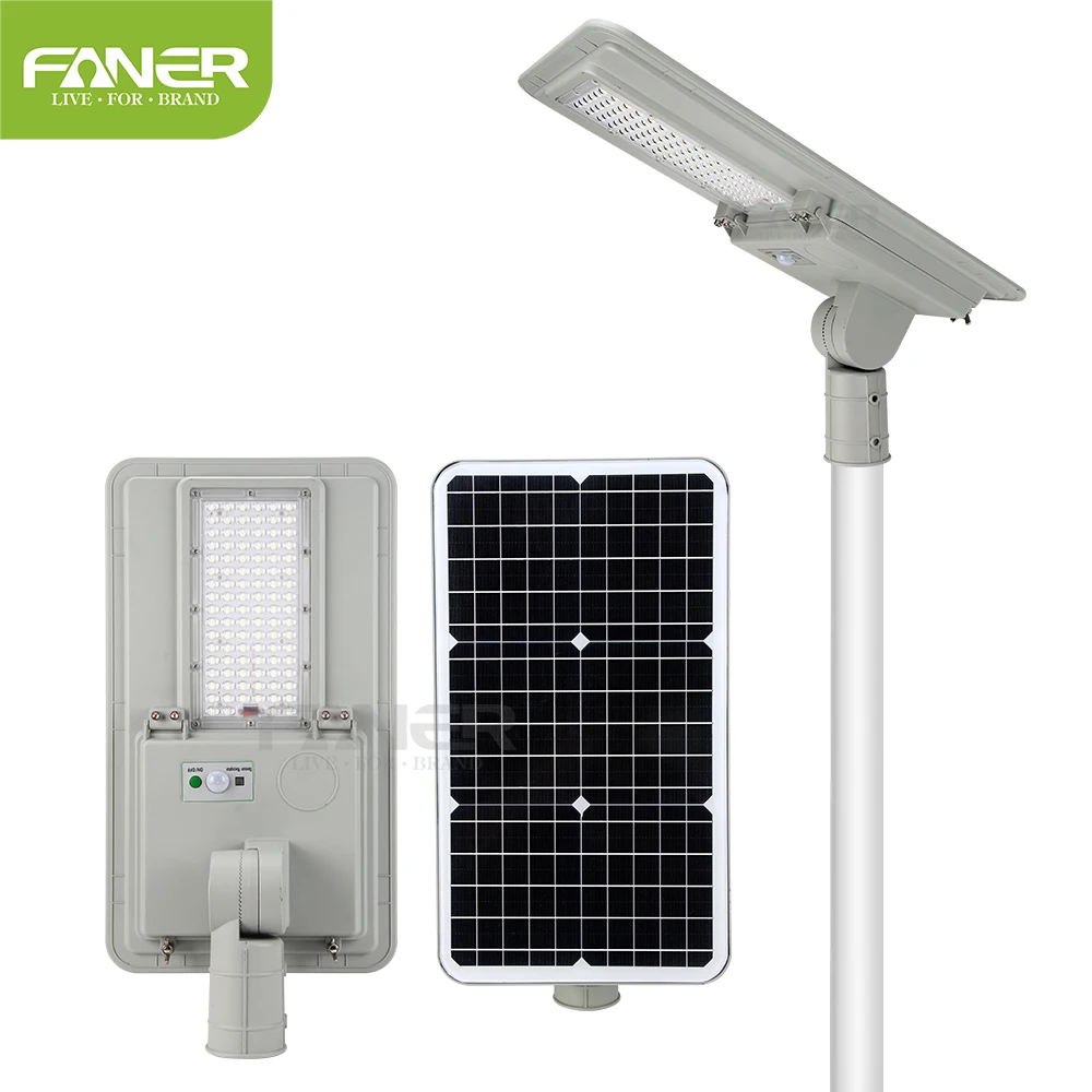
FANER modulized road way dual arm led solar light street decorating lights led lamps for street lighting IP65 waterproof 