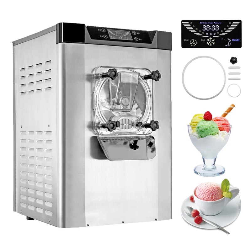 Gelato Ice Cream Machine Automatic Commercial Ice-cream Vending Making Makers Hard Ice Cream Machine For Business Sale