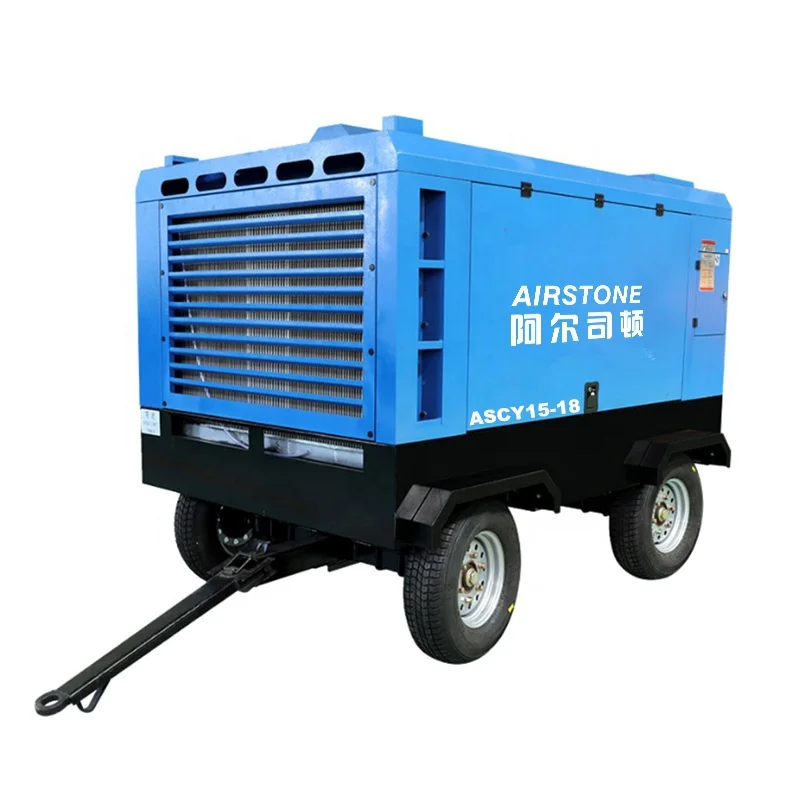 Airstone 350 куб. М 10 м 3/мин прямой привод дизельный двигатель переносной портативный винтовой воздушный компрессор для покраски