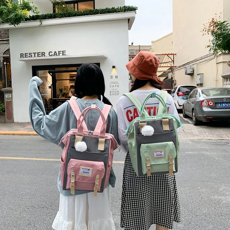 Модные дизайнерские Новый Япония и Южная Корея нейлон милые рюкзаки для детей школьного возраста