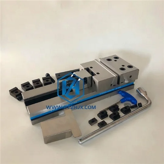 GT Precision Super Modular vise with Thread Hole for Soft Jaw Assembly