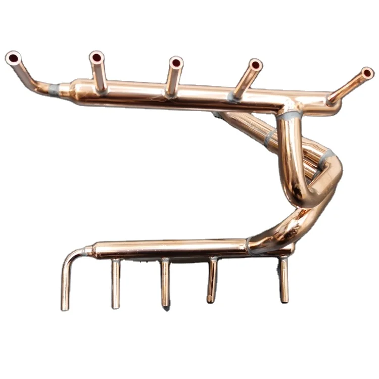 airconditioning fittings copper manifolds from Ningbo Hengxing Factory/copper manifolds