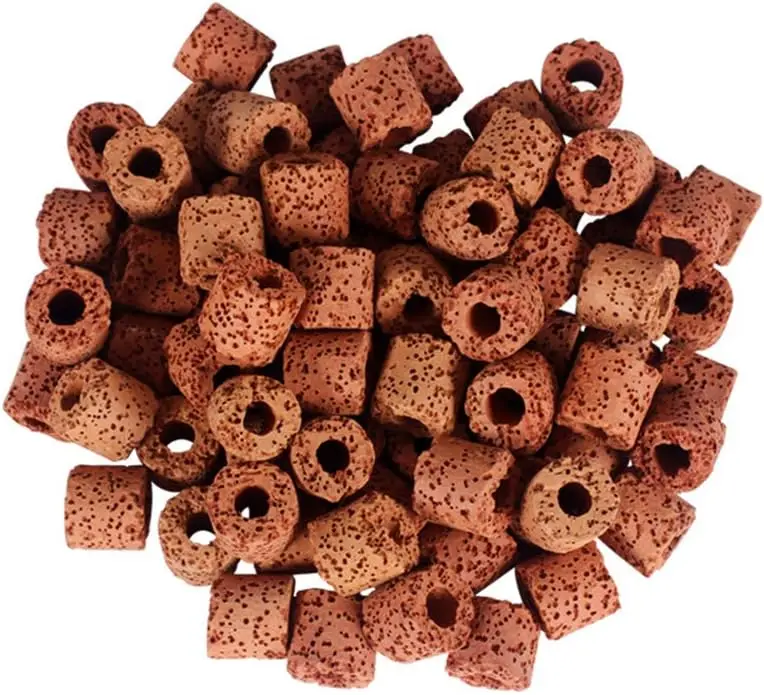 Wholesale Porous Respiratory Biological Ring Ceramic Ring Biochemical Ring Bacteria House Aquarium Fish Tank Filter Material