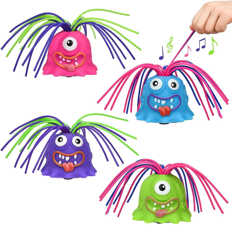 Novelty Funny Hair Pulling Will Be Screaming Little Teaser Kids Fidget Decompress Toys Creative Funny Educational Toys Monster
