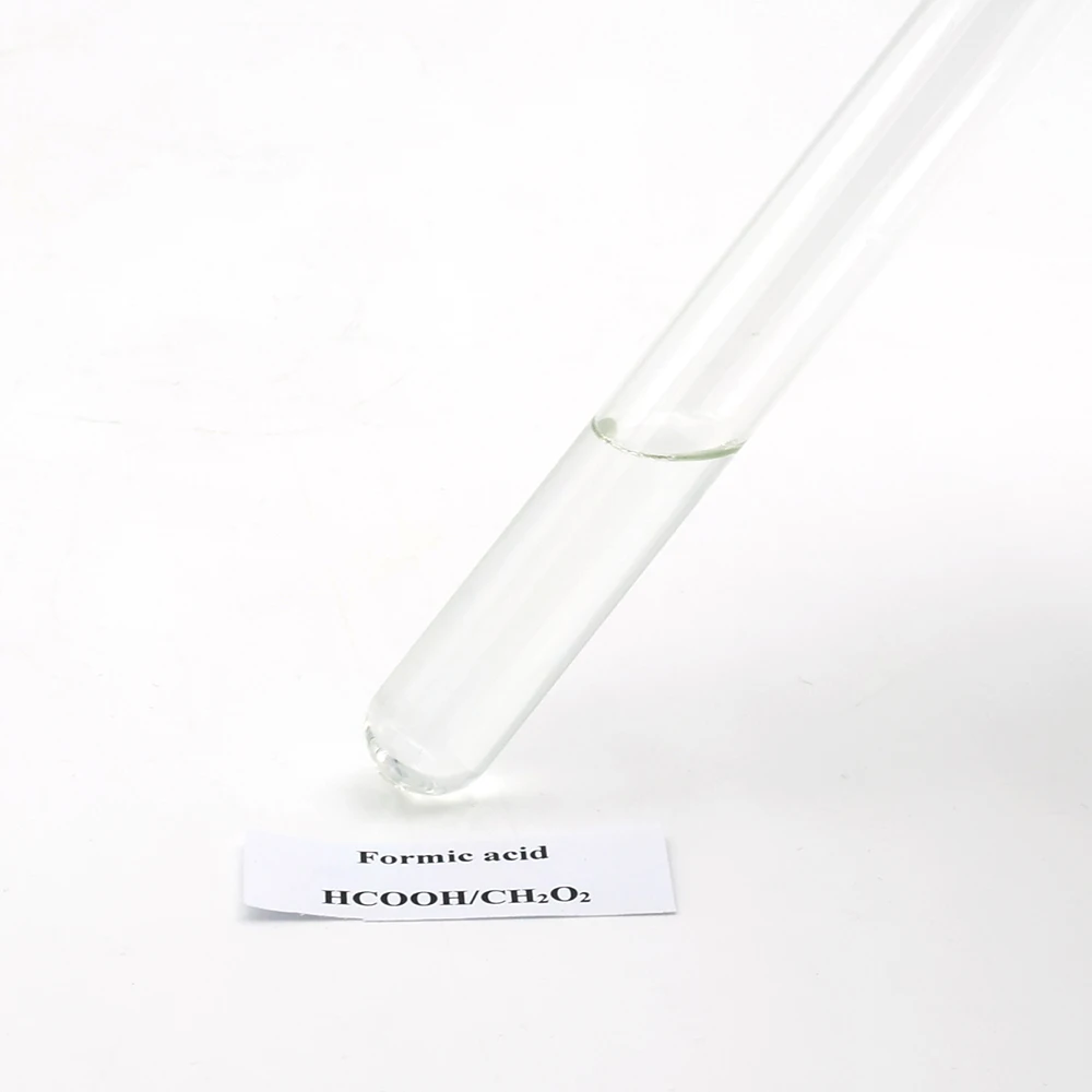 90% Food Grade Formic Acid 35kgs/250kgs/IBC Drum Package with Top Quality