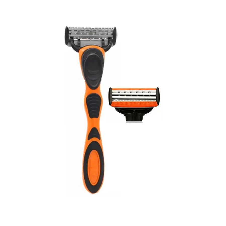Professional Manufacture Washable Cartridge Hotel 5 Blade System Shaving Razor