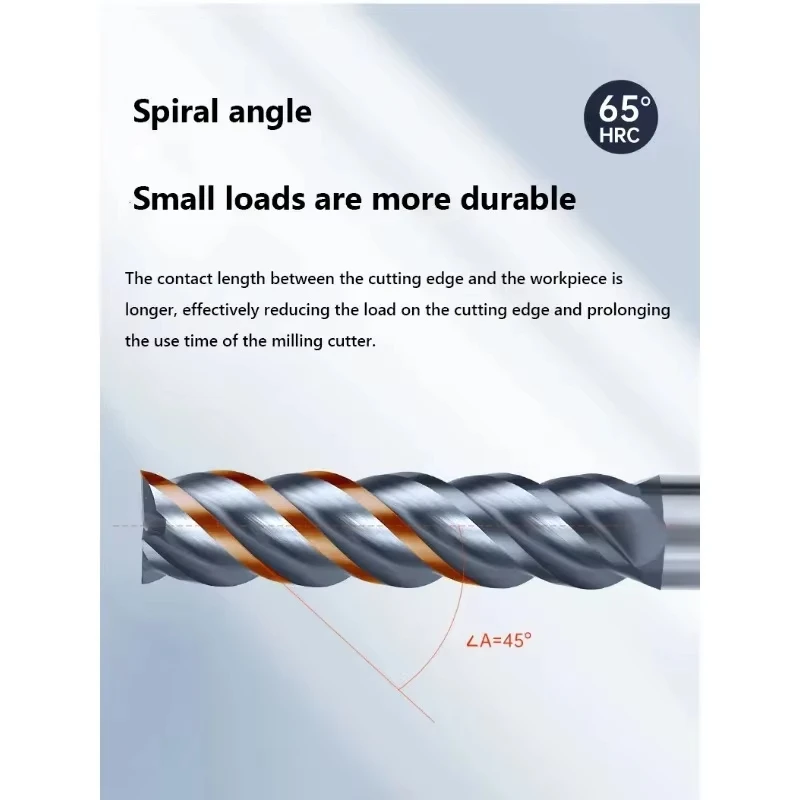 Carbide End Mill 6 8 10 12 14 16 18 20 25mm 6 Flutes Tungsten Cutter Tools CNC Finishing Metal Steel Machining Router