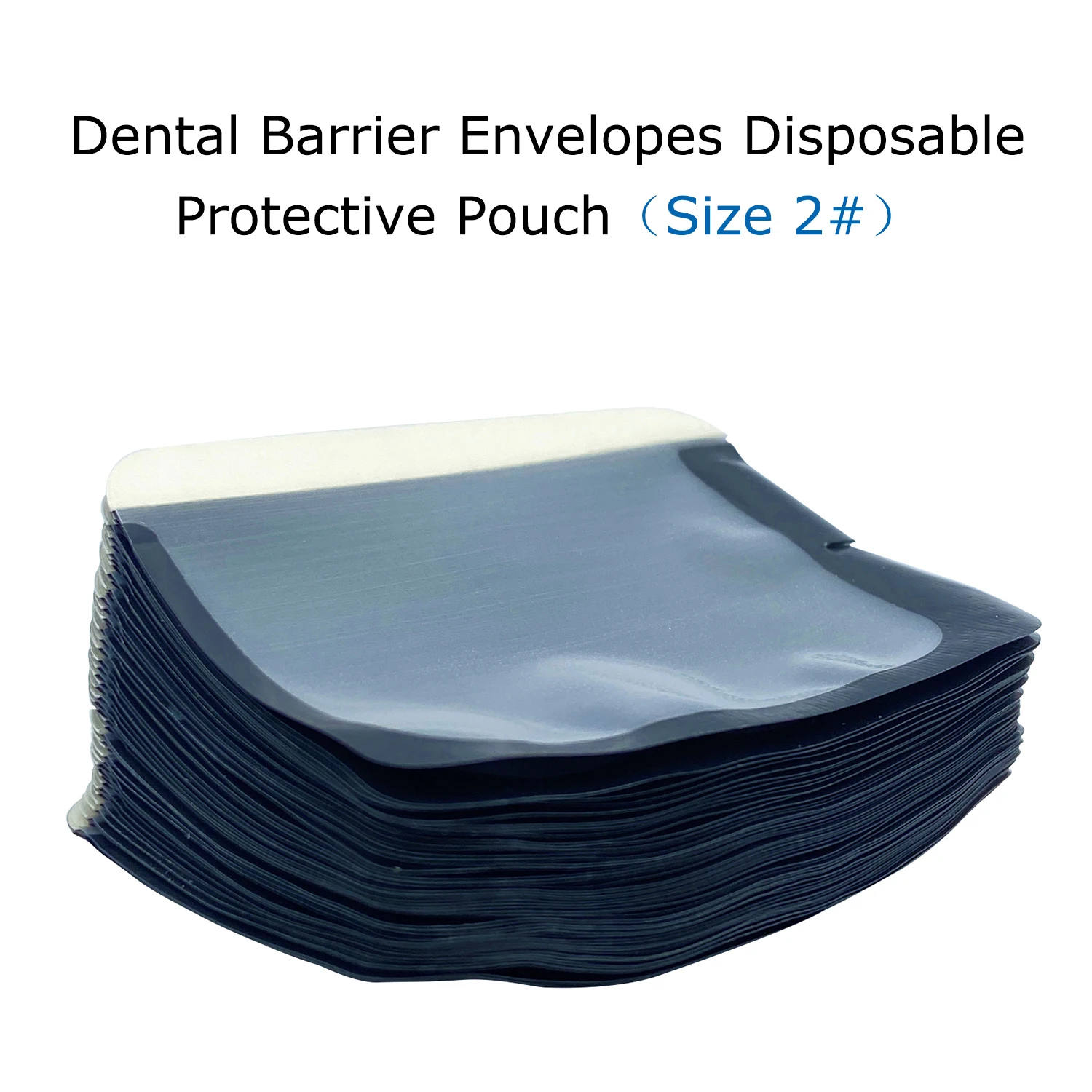 Protective Pouch Barrier Envelopes Disposable Size 2# Cover Bags for Phosphor Plate Dental Digital Ray Scan X
