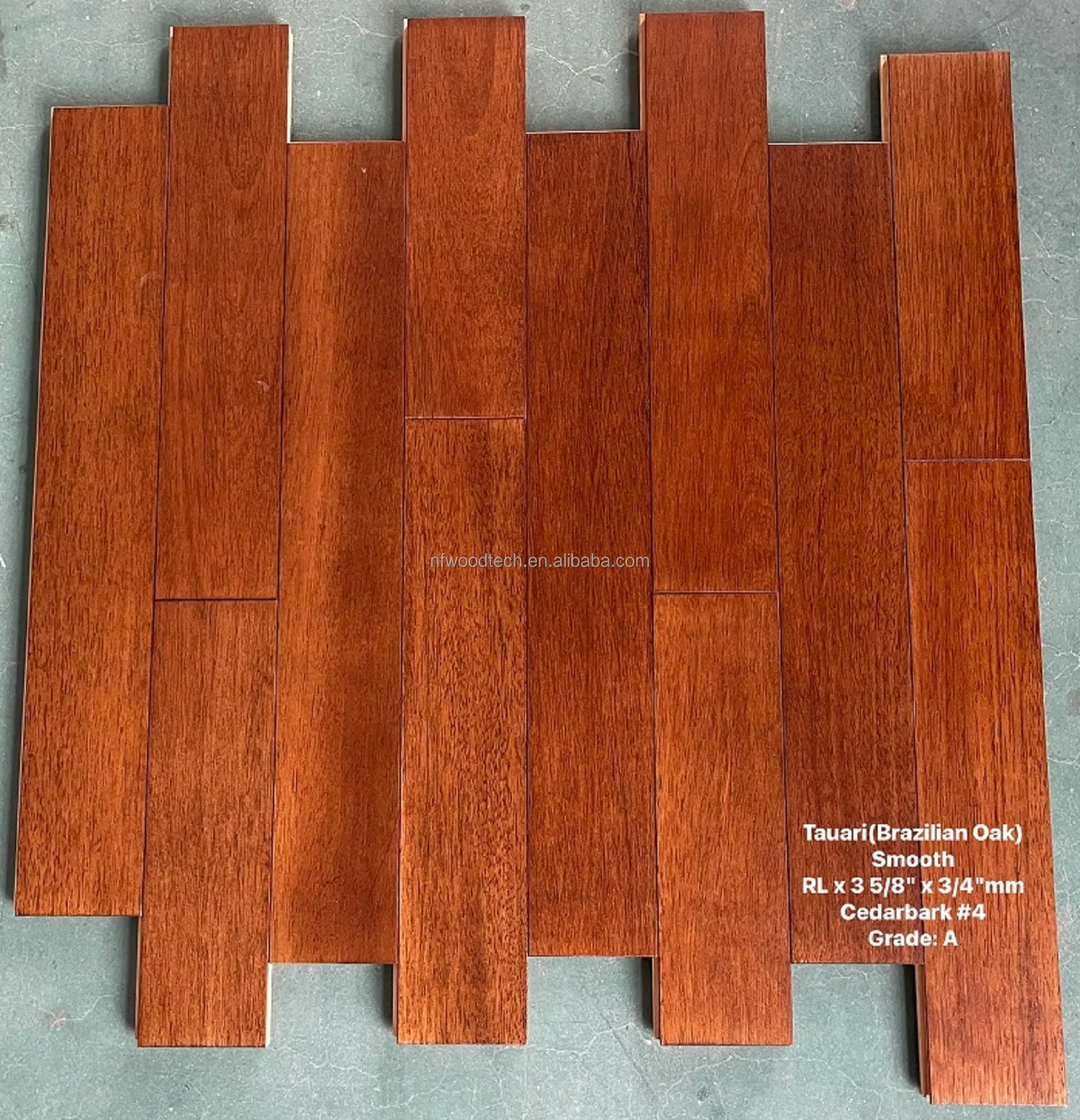 TAURI  BRAZILIAN OAK /TEAK /MAHOGANY  HARDWOOD SOLID WOOD FLOOR