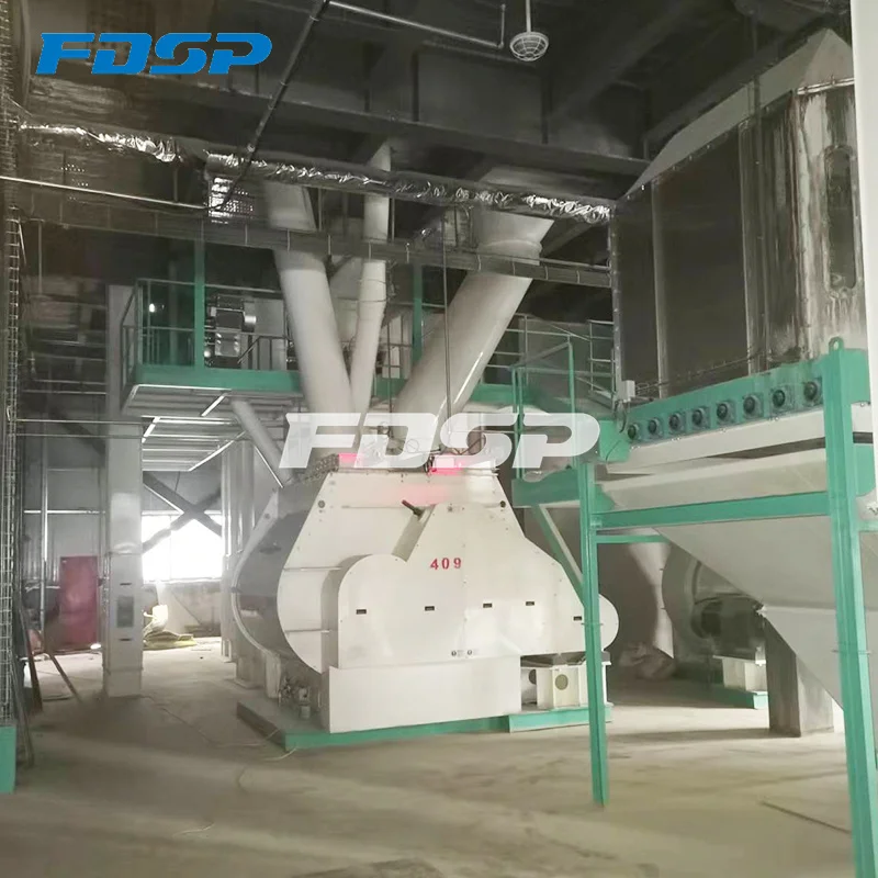 Composite poultry livestock ruminate feed high annual output with steel silo