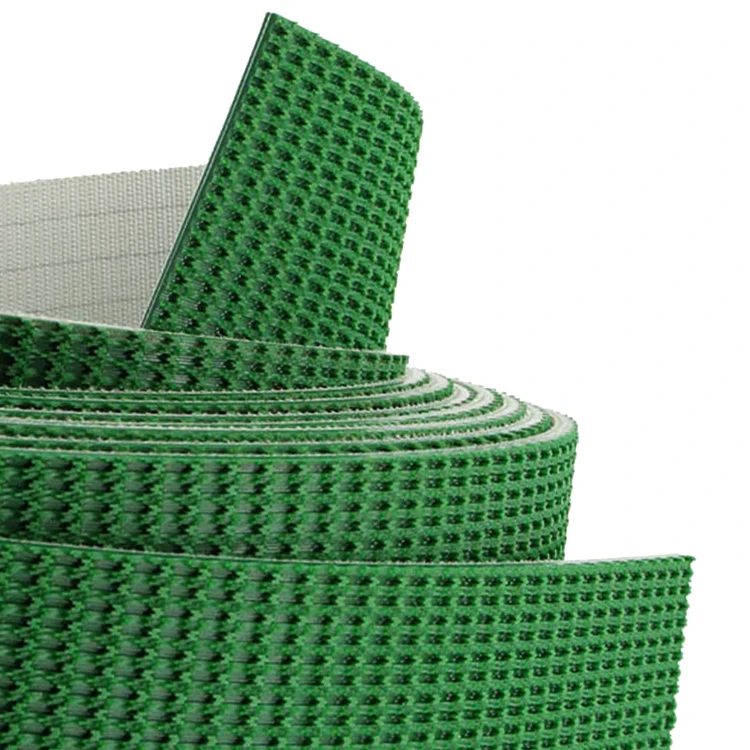 Rough Grass Rubber Conveyor Belt For Carton Sticky Box Machine