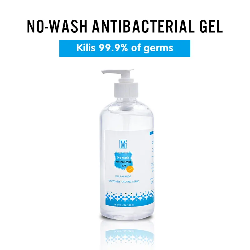 Частная Этикетка OEM 300 мл 500 мл 1000 мл жидкий Дезинфицирующий Гель для рук антибактериальный без промывки 75% спиртовой этанол дезинфицирующее средство для рук спрей